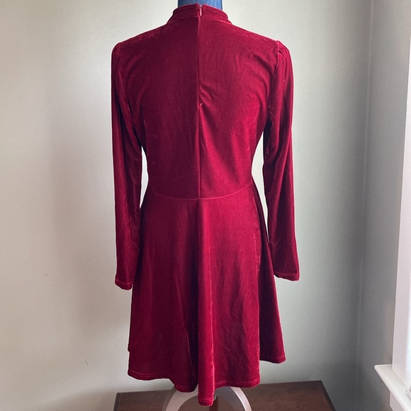 3/$20 Velvet Dress L - Picture 3 of 6
